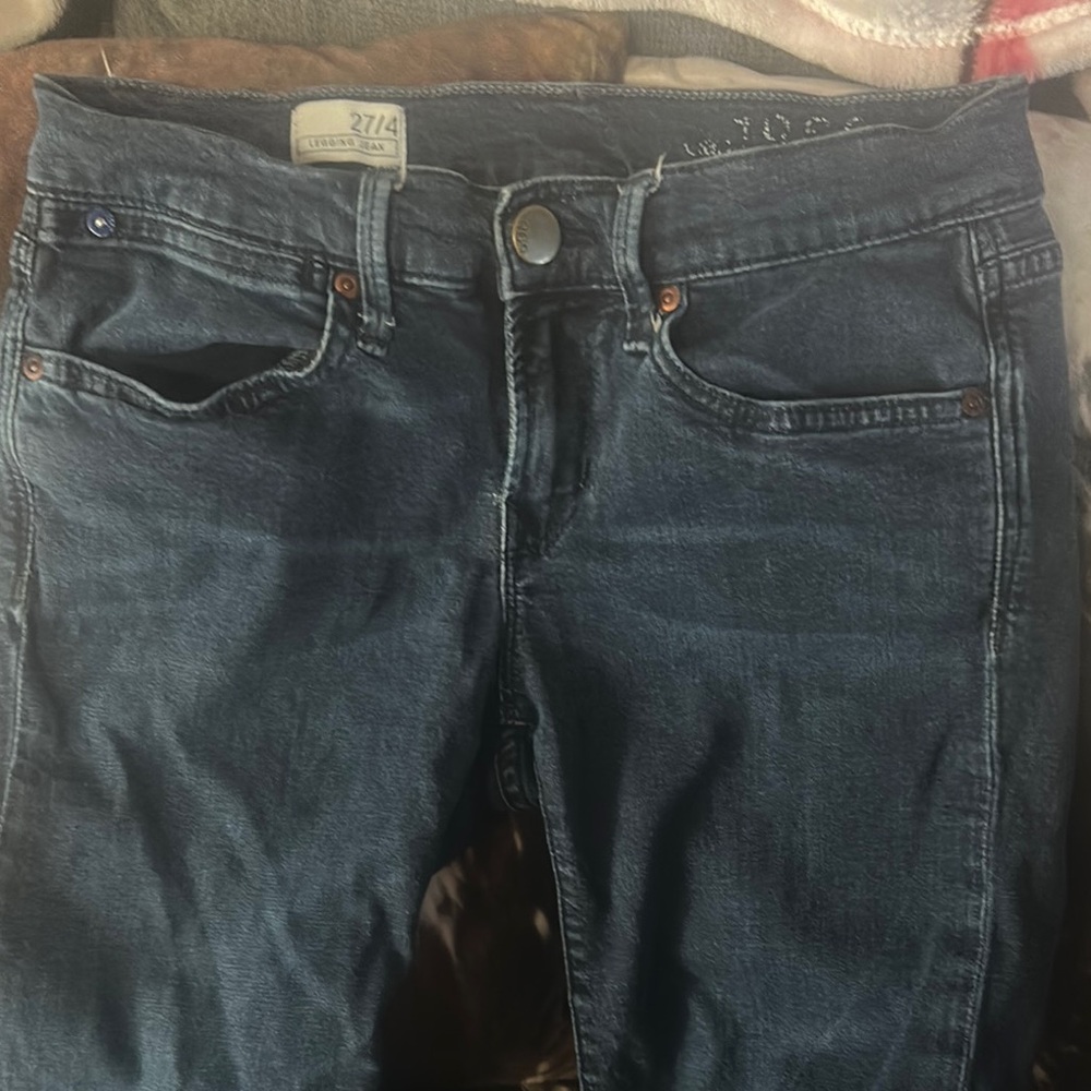 Women's Blue Jeans 27/4 size 10/12